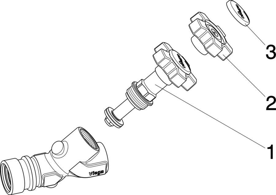 Artikelbild 4 des Artikels „Viega Schrägsitzventil Easytop 2230.55 40mmxRp 1, SC-Contur, Geopressanschluss 40 mm x Rp 1