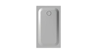 Duschwanne BetteUltra 5979 120x70x3,5cm, Mini-Wannenträger, flanell