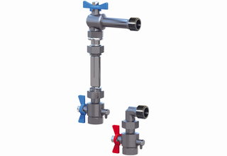 Purmo Wärmemengenzähler-Anbausatz TempCo 1", senkrecht