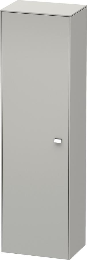 Artikelbild 1 des Artikels „Duravit Hochschrank Brioso 52x36x177cm, T li, chrom/Betongrau matt Tür links | chrom/Betongrau matt“