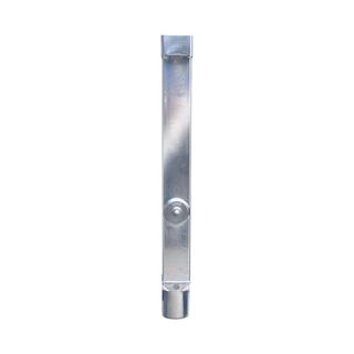 LORO N Regenstandrohr DN 100, m RV, 1000mm, quadr., St.