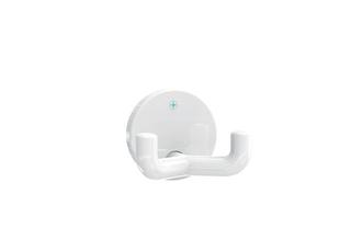 HEWI Doppelhaken 477 active+ 43,5mm, antimikrobi., Kunstst. signalw.