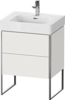 Duravit Waschtisch-Unterschrank XSquare 58,4x47x73,1cm, 2 AZ, No w m, Nussb mitt