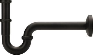 FORMAT Tec Röhren-Geruchsverschluss Plus 1 1/4", Messing, mattschwarz