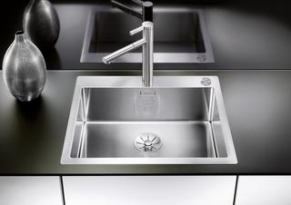 Blanco Becken CLARON 550-IF/A, 61x51cm, ES sgl, m AL-Fbd