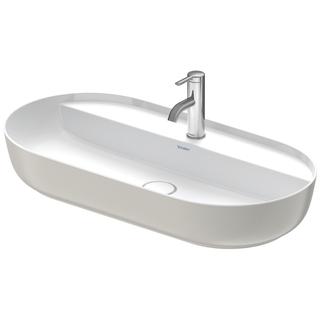 Duravit Aufsatz-Waschtisch Luv 80x40cm, gs, m HL, o Ü, m HLB, w/g m WG