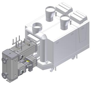 Remeha Hydraulik-Set für Gas 610 ECO PRO 860