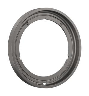 hansgrohe Verlängerungsrosette S 5mm, 170mm, rund, brushed black chrome
