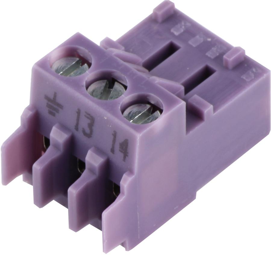 Artikelbild 1 des Artikels „BOSCH Ersatzteil TTNR: 7747023986 Anschlussklemme 3-pol. PZ Pumpe violett “