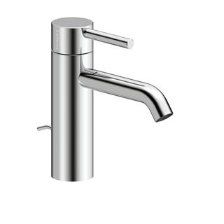 Herzbach Waschtisch-Einhebelmischer Deep M-Size, m Zugst.Abl.Gar, Ausl. 130mm, ch