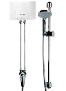 Klein-Durchlauferhitzer Shower mit Einhebel-Duscharmatur