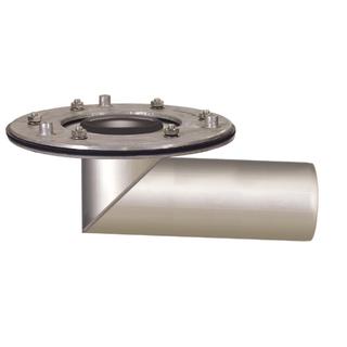 LORO DRAINLET Grundeinheit Serie 84 DN 100, o WD, Klemmfl., Ausl. seitl. 3Gr