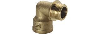 ASW Winkel 3/4", 90Grad, IGxAG, Messing CW617N roh