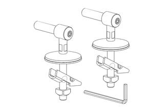 Laufen Scharnier für H891700, für WC-Sitz