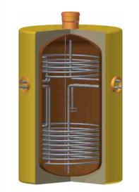 DH Wärmetauscher 2,2 m2 Leistungsbereich 9-20 kW