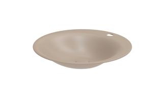 Einbau-Waschtisch BetteLux Oval A220 50x50cm, HLW1, PW, greige