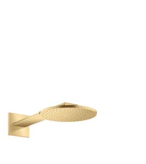 hansgrohe Kopfbrause 250 2jet Axor mit Brausearm, brushed gold optic
