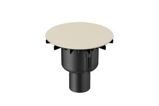 Bette Ab-/Überlaufgarnitur BetteAir AR Pro, beige, für Duschfliese
