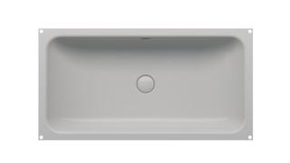 Unterbau-Waschtisch BetteOne A137 76,7x40cm, silver