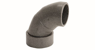 Vaillant EPP-Bogen recoVAIR 90Gr, 2x45Grad, 4 Stck, gr, d= 180/150mm