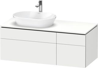 Duravit Waschtisch-Unterschrank L-Cube 122x55x48,2cm, AS li, we. ma, Aho li