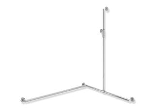HEWI Duschhandlauf System 900 1250x965x1185mm, links, verschiebbar