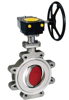 KSB Absperrklappe DANAIS 150 MR100, DN 350, PN 16, Geh m Augen, Get