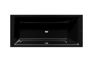 Kaldewei Badewanne PURO NEXT COMBI 1433 170x70x41cm, Sonderüberlauf, schwarz