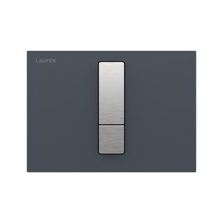 Laufen WC-Betätigungsplatte AW102 INEO 20,2x14,5cm, Ta. ES, Gl. anthr.