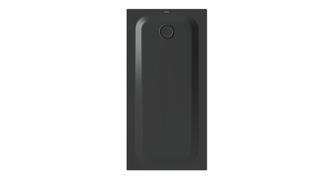 Duschwanne BetteUltra 5924 150x75x3,5cm, Mini-Wannenträger, slate