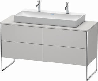 Duravit Waschtisch-Unterschrank XSquare 140x54,8x77,8cm, 4 La, No w m, Ah beids.