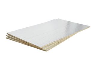 Rockwool Brandschutzplatte Conlit Steelprotect Board Alu, 2000x1200x40, A2