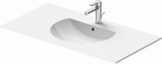 Duravit Möbel-Waschtisch Darling New 103x54,5cm, we WG, m HL, m ÜL, m HLB