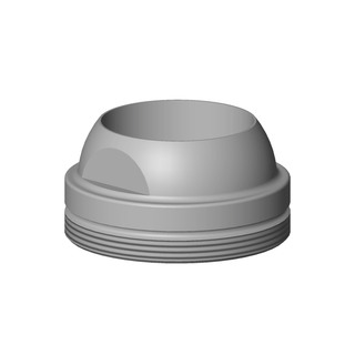 DO Befestigung ERSATZTEILE 092404146 D 35 x 18,3 mm Chrom
