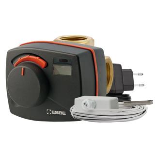 Esbe Mischer/Regler-Set VRG 131/CRC 211 PN 10, 230 V AC, DN 20, Rp 3/4, Kvs 6,3