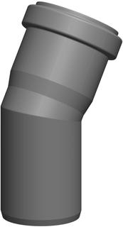 MHG Bogen Atec DN 60, 30Grad, für Abgasleitung