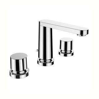 Waschtisch-3-Loch-Armatur THE NEW CLASSIC Festauslauf 130 mm, chrom