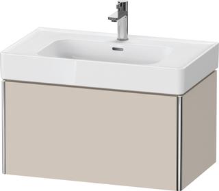 Duravit Waschtisch-Unterschrank XSquare 78,4x47x39,7cm, 1 AZ, T matt, Nussb mitt
