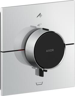 hansgrohe Therm. Axor ShowerSelect ID UP, für 2 Verbraucher, eckig, chrom