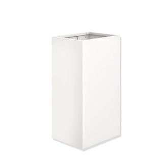 HEWI Papierabfallbehälter System 900 ES pulverbes we matt, 60 l, ohne Deckel