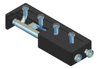 Strawa Kesselverteiler strawi 125-25 2 Grup., Br. 561mm, thermisch getrennt