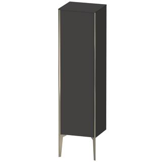 Duravit Halbhochschrank XViu 40x36x133cm, Champ. m, T. li, graph matt