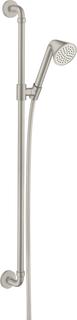 hansgrohe Brauseset Axor Front 900mm, m HB, 85mm, 1j, Edelst.-Optik