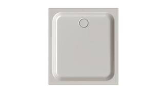 Duschwanne BetteSupra 8738 110x100x6,5cm, Glasur, silver