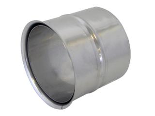 Wandfutter VLE doppelt, Edelstahl 1.403