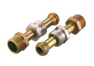 Danfoss Anschluss-Set mit 2x Cu-Rohre und 2x Klemmverbinder