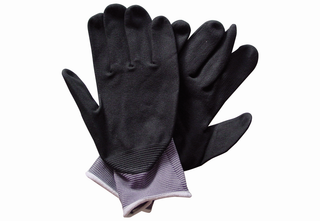 Purmo Handschuhe für die Verlegung von klettjet Heizrohr