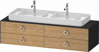 Duravit WT-Unterschrank White Tulip 160x55cm, 4 L m G, E N gra m, E bs/o B