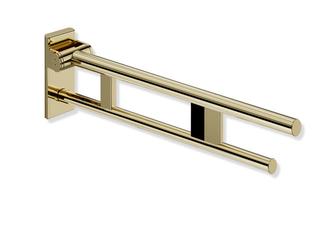 HEWI Stützklappgriff System 900 PVD Duo Fk-Spülausl., re, 762mm, MS glänzend