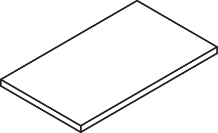 Artikelbild 2 des Artikels „HEWI Glasplatte 477 197mmx115mmx8mm, Klarglas 197 mm x 115 mm x 8 mm“